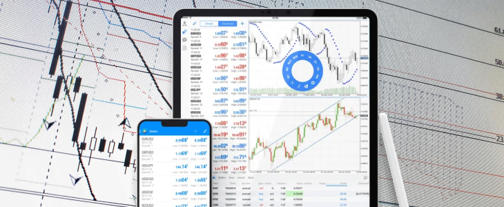 ndividual engaged in forex trading on a smartphone, featuring a user-friendly app with real-time financial data.